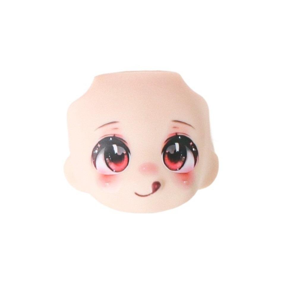Austauschbare Kopfschale OB11 Puppengesicht Niedlich Gesichter wechseln GSC Kopf Obitsu11 Puppengesicht Für Mädchengeschenk