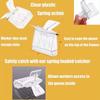 1/5PCS Bee Queen Catcher Colorless Clear Plastic Clip Beekeeping Isolation Room Cage Equipment K5R2