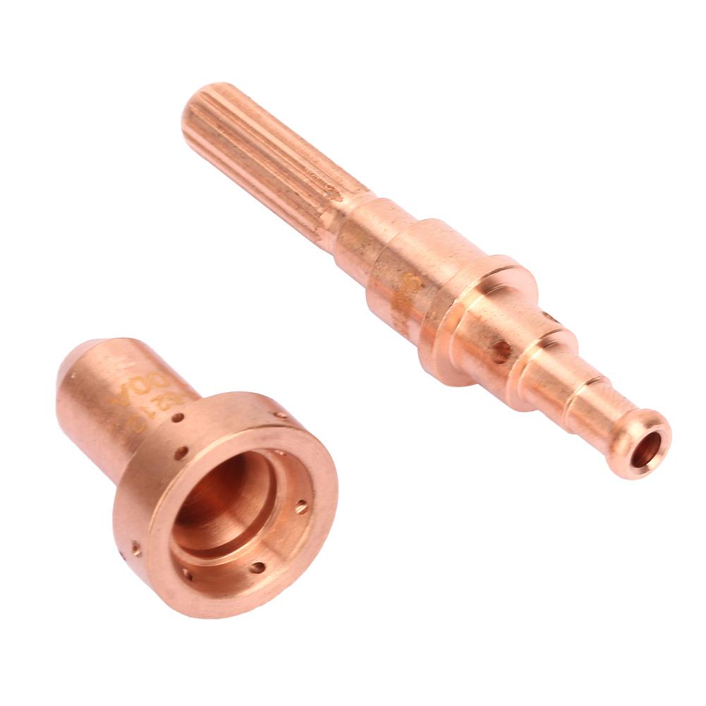 20pcs Plasma Consumables Welding Nozzle and Plasma Electrode for SL60 100 Plasma Cutting Torch