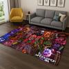 Alfombra de Dibujos Animados Freddy F-FNAF 3D para Hogar Dormitorio Sala de Estar Sofá Felpudo Decoración, Alfombra para Zona Infantil Jugar Alfombrilla Antideslizante Regalo