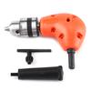 Right Angle Extension Adapter 90 Degree Electric Drill Attachment 9.5mm Round Shank With Handle