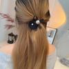 Korean New Arrival: Luxurious Pearl Hairpin with Flower Edge for Women, High Quality