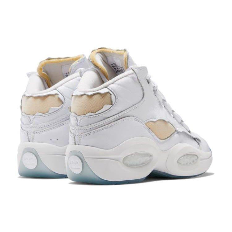 Reebok Maison Margiela X Question Mid Memory Of - White Unisex Sneakers Footwear-White Black GW5000
