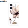 Oppo A3x A3 4G 5G Kılıfı CPH2669 Boyalı Çiçekli Kapak Darbeye Dayanıklı Telefon Kılıfı Oppo A3x OppoA3 OppoA3x İçin Yumuşak TPU Kılıflar Kılıf