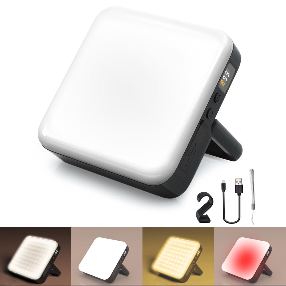Outdoor Camping Light Waterproof Led Tent Light Built in Magnet Dual Charging Mode Emergency Light