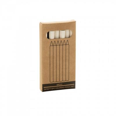 Micki Infinity Coloured Pencil Set (Pack of 6)