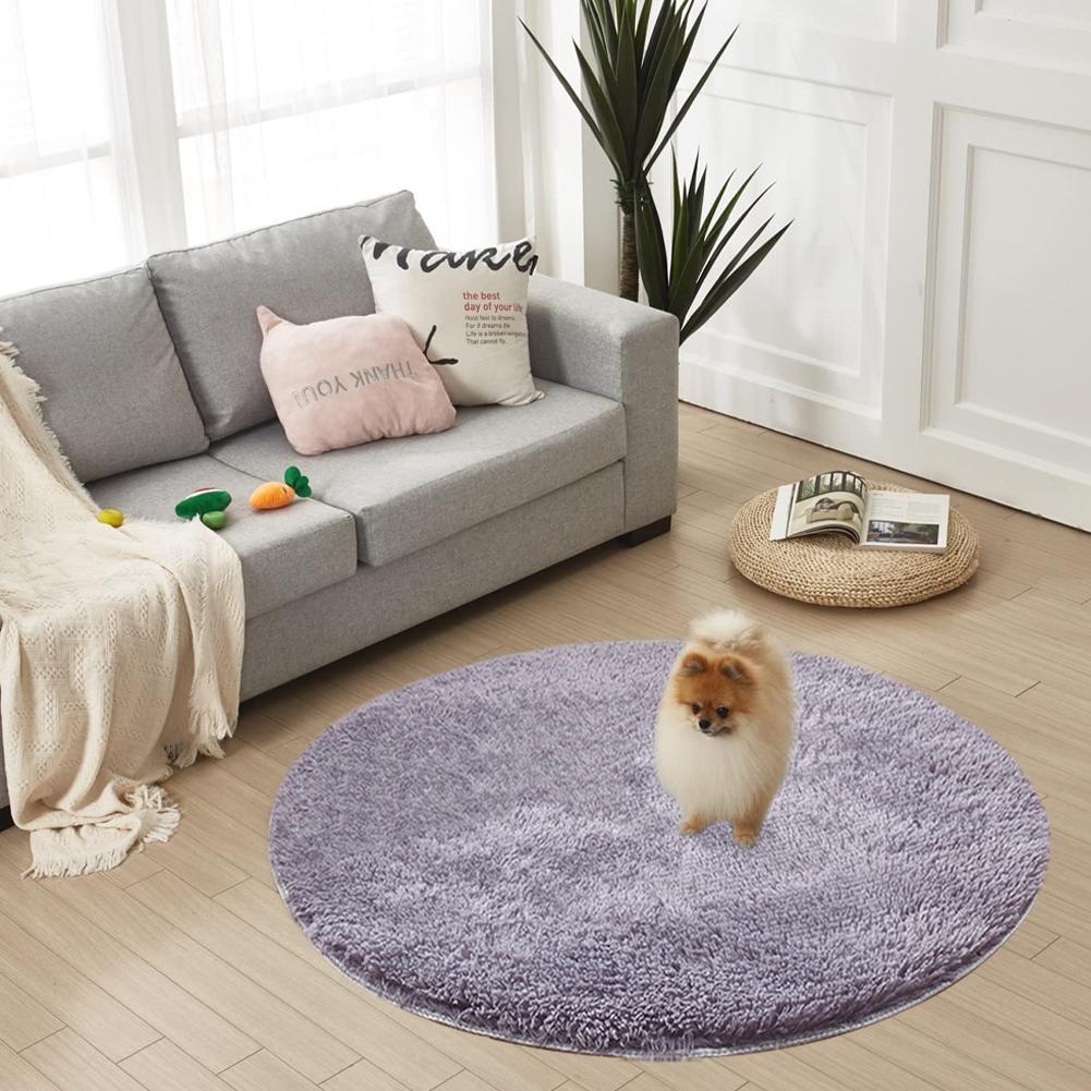 Plush Cat Bed Mats Round Pet Bed for Cats Small Dogs Soft Fleece Pet Sleeping Mat Kitten Puppy Nest Pet Cushion Cat Accessories