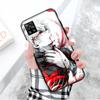 Black Case for Xiaomi Redmi 13C Note 9 iPhone XR 7 8 14 15 11 12 13 X XS Pro Max Samsung A25 S23 S24 FE Ultra Plus Tokyo Ghoul