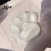 Cat Paw Stress Ball Clear Squeeze Toy Relief Giant Kitten Sensory Animal Claw Fidget Soft Pinch