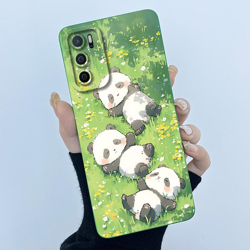 For OPPO A16 Case Oppo A16s A54s Case Fashion Simplicity Flower Soft LIquid Silicone Shockproof Cover Oppo CPH2269 CPH2271 Funda
