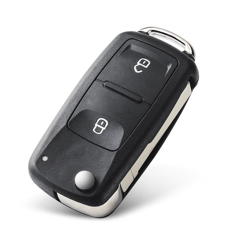 2 Buttons Remote Key For VW For Volkswagen GOLF PASSAT Tiguan Polo Jetta Beetle 5K0 837 202AD 5K0837202AD 433MHz ID48 Chip