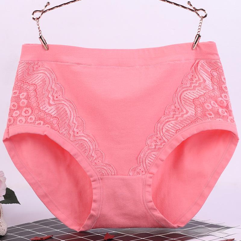 

Трусы-брифы из хлопка с высокой талией больших размеров для женщин среднего и пожилого возраста 5XL [180-205 lbs]