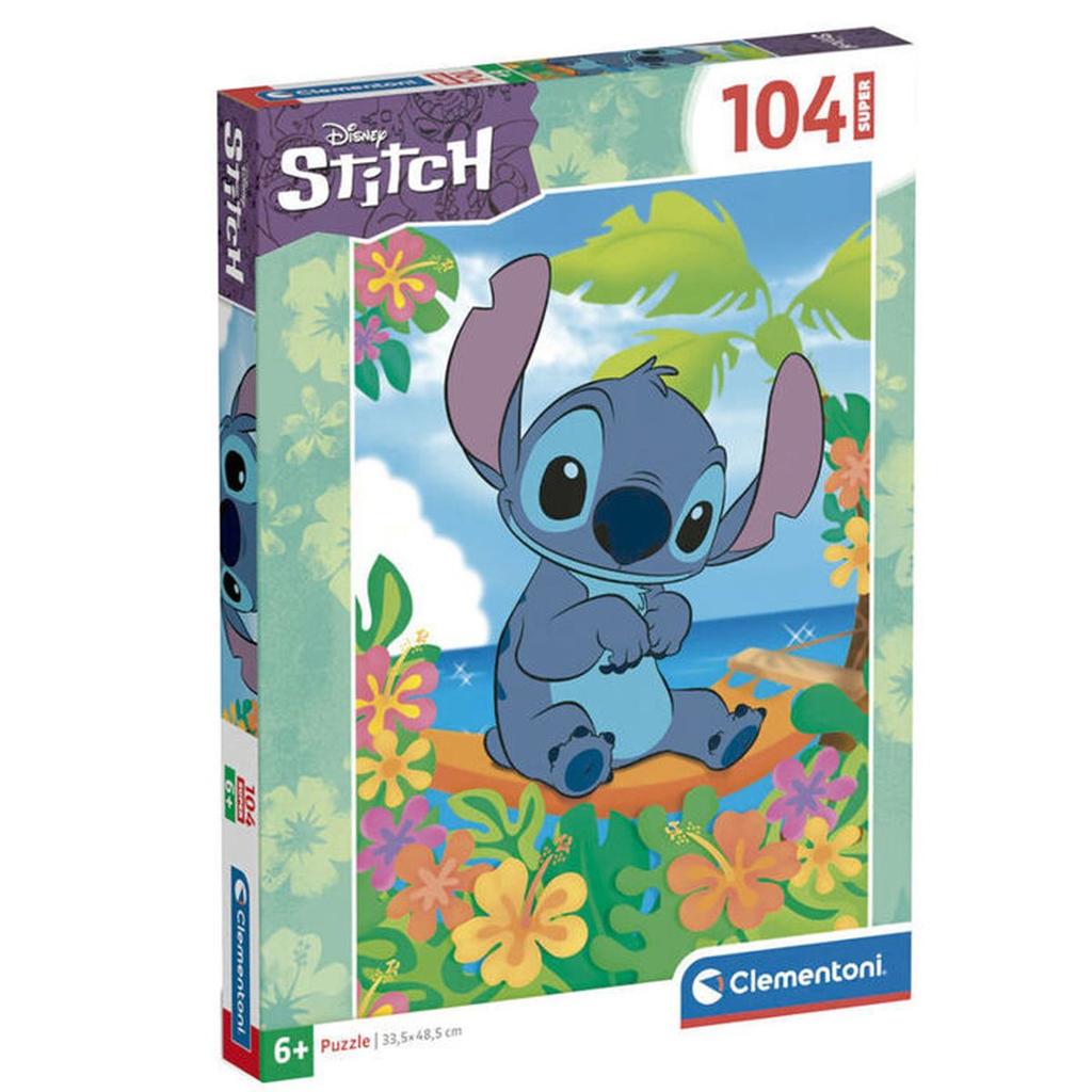 Puzzle - CLEMENTONI - Lilo et Stitch - 104 pieces - Multicolore - 6 ans et plus