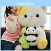 Adorable Meow Bear Plush Toy For Girls Soft Cuddly Doll Great Birthday Gift For Kids