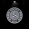XDFMN1 Hot 2026 New For Benz 2PCS LED Car Door Welcome Lamps Logo Emblem Ghost Shadow Light Auto Accessories Mercedes Benz W203Clase SL