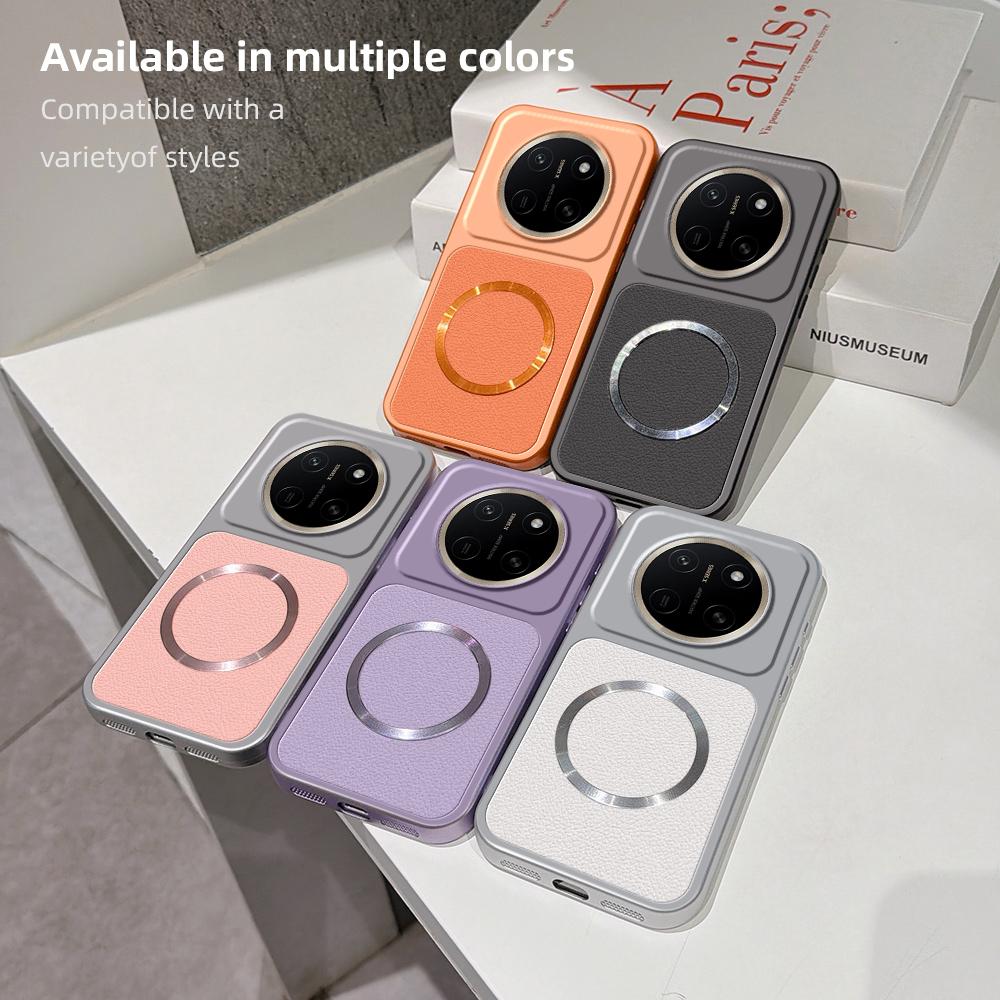 For Honor X80 Pro Max Case New Lychee Pattern CD Magnetic Ring Ultra-Thin Cover For Honor X80 PRO Max 5G Shockproof Bumper Funda