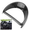 SOCOCO Carbon Fiber Look Dashboard Cover Trim Replacement for Smart 453 Made of ABS with UV Tape Easy Interior Part Protection Fortwo/Forfour