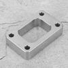 T3 Undivided Inlet 1.00in Spacer Turbo Flange for Garrett Precision HX30 HX35