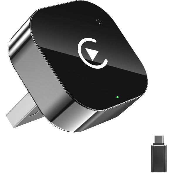 2026 Wireless CarPlay Adapter for Apple Convert Wired To CarPlay Wireless Adapter USB-C/Type-C Design Plug Play Car Play D