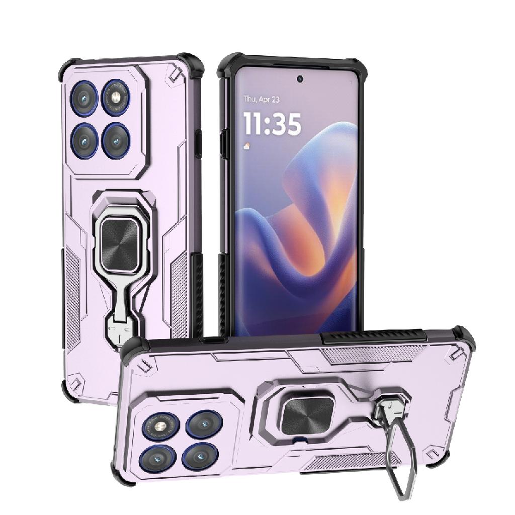 Armor Case for Motorola Moto Edge 60 Pro 60 Fusion 60 Stylus 5G Cover Magnetic Ring Bracket Lens Protection ShockProof Coque