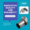 Durable-Electric Exhaust Cutout Valve With Flanged Pipes 12V Power Outlet Adjustment