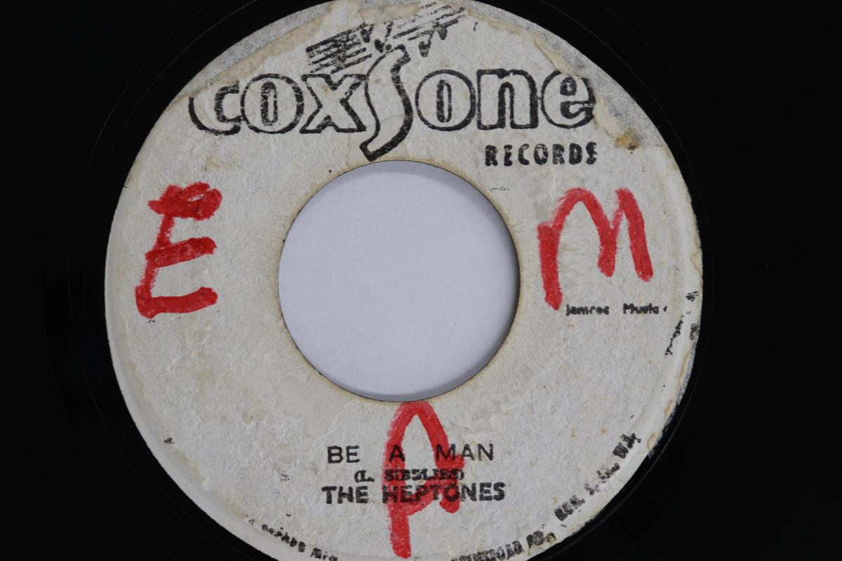 

7inch Record HEPTONES - Be A Man NONE COXSONE RECORDS Jamaica Reggae, Ska & Dub Used