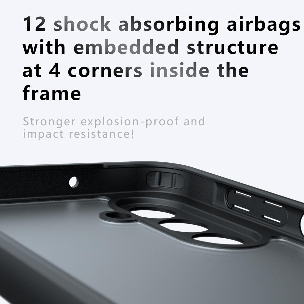 For Samsung Galaxy A14 5G Case TPU + PC Shockproof Clear Phone Cover