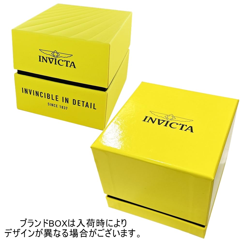 Pro Diver Big 200m Water Stainless Invicta [Invicta] Men's Watch, Case, Resistant, Black/Gold Steel, IN-47005