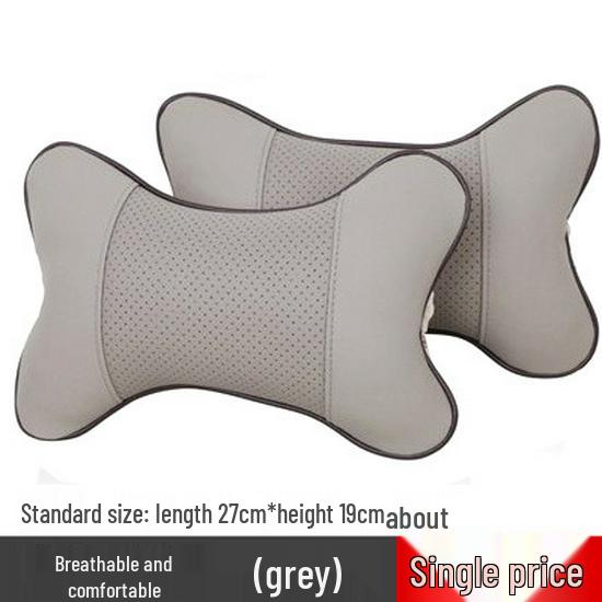 

Универсальная кожаная подушка для шеи в автомобильный подголовник - дышащая поддержка Four Seasons