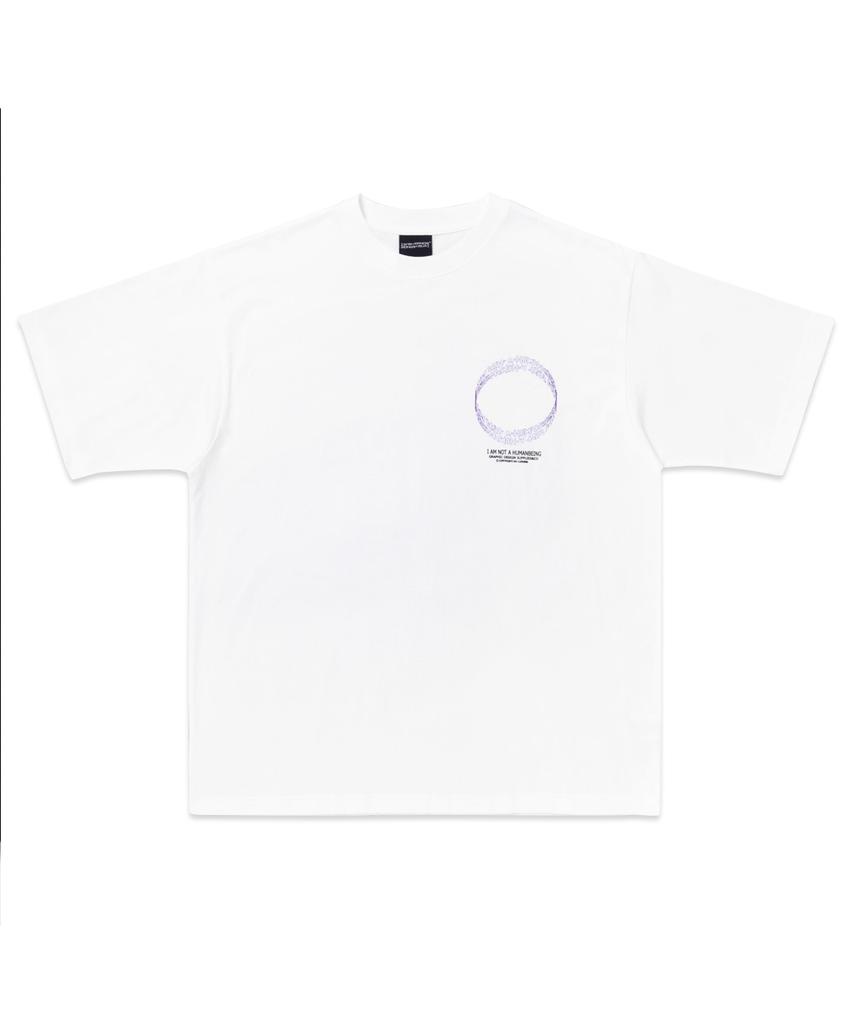 Aimnaseohyumeonbiing Circle Logo Tee - White
