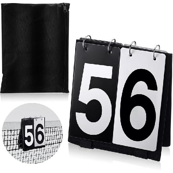 Портативная табло-счетчик над сеткой для тенниса, флип-табло для волейбола, баскетбола, тенниса, настольного тенниса, уличные Numbers 0-9