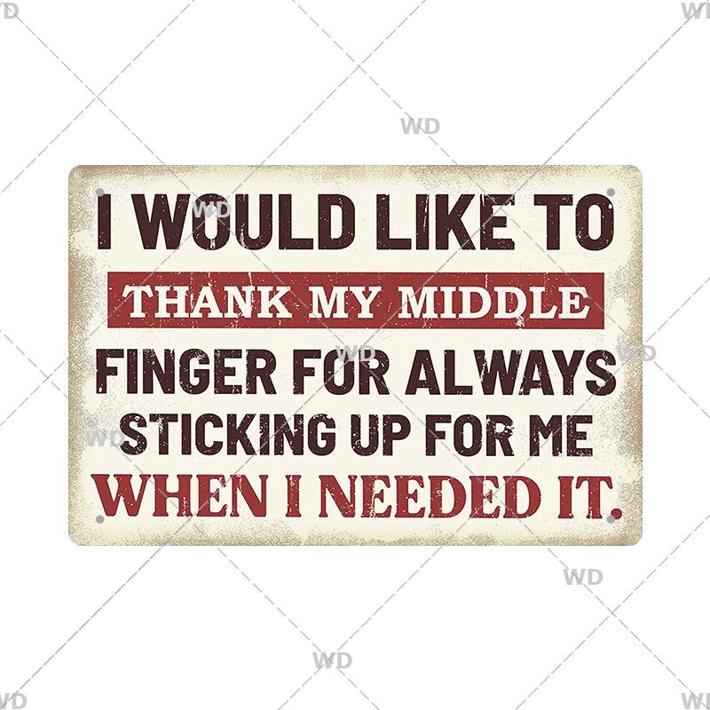 Funny Tin Sign Toilet Home Office Bar Cubicle Decor 11.8" X 7.8" Humorous Metal Vintage Plaque Retro Plate For Wall Art Decor