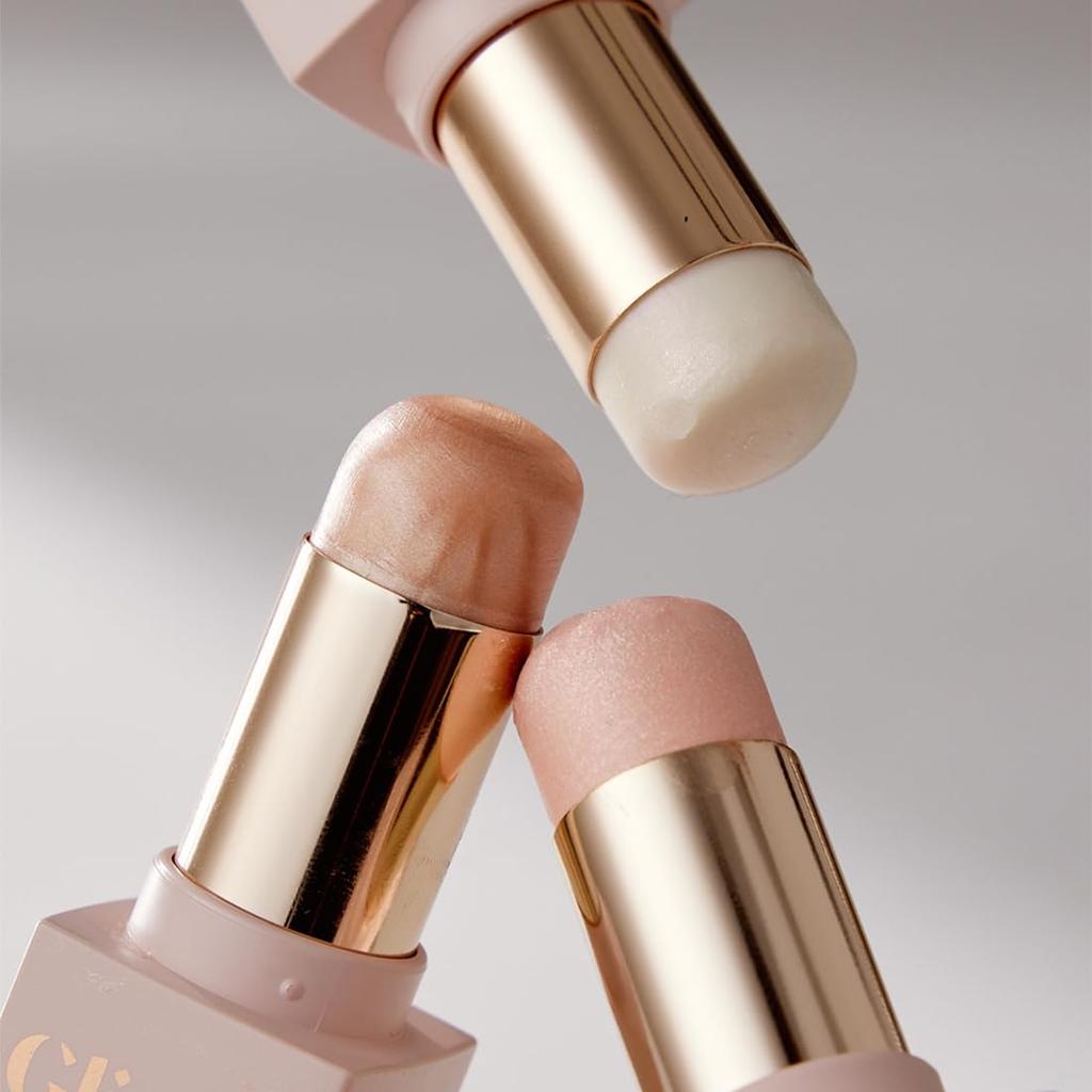 GLINT Stick Highlighter Dewy Moon Korean Korean Face Makeup Suitable for Warm and Cool Skin Shimmering #01 7g, Cosmetics, Makeup, Powder, Powder,