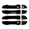Marchfa Door Knob Covers for Honda Civic FC1 FK7 FK8 (2016-2020) - Exterior Decorations, Black, Right-Hand Drive