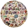 50 Brilliant Crown Graffiti Stickers Car Mobile Phone Water Cup Decoration Stickers Waterproof Creative Notebook Hand Note Stickers