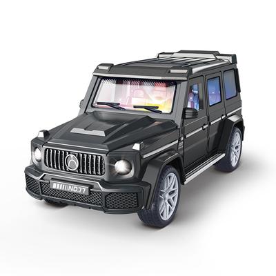 1/32 Scale Simulation NO.777 SUV Plastic Car Toy Car Model Luminous Inertia Toy Die Casting Car Model Children Toy New Year Gift