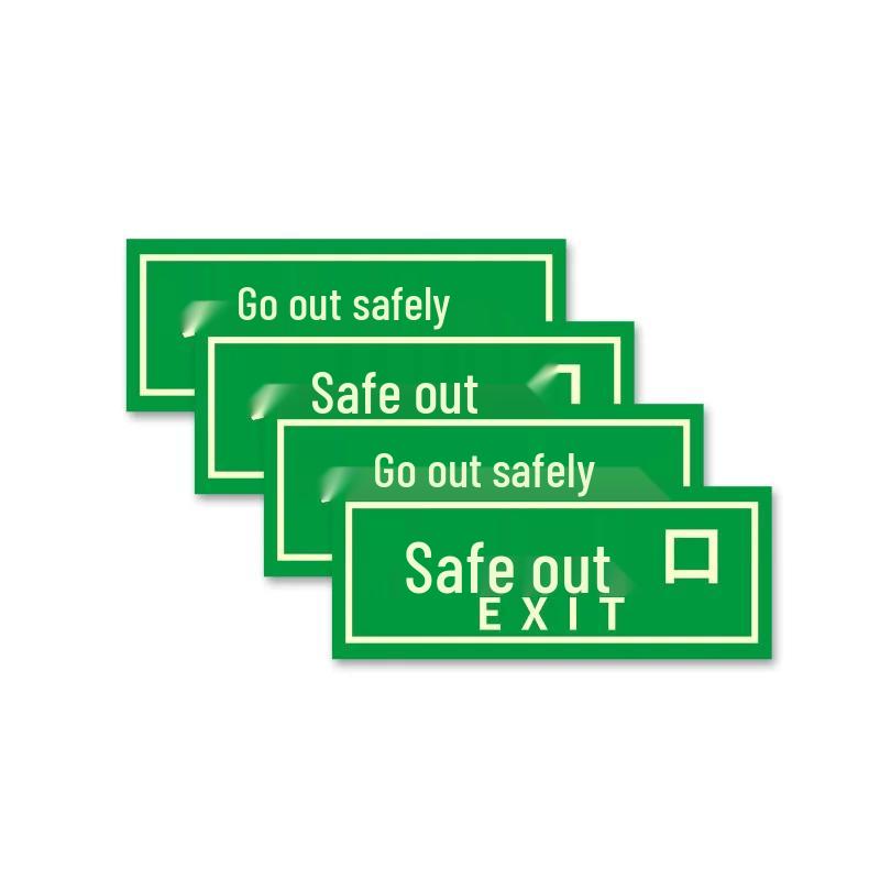 ZT-JB125 Photoluminescent Safety Exit Sign