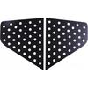 Aunginsy Rear Side Window Louver Trim Cover Compatible with Kia Soul 2019-2022 Car Rear Triangular Glass Window Honeycomb Panel Rear Window Air Vent