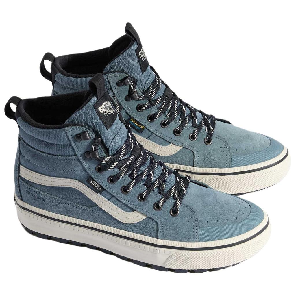 Vans Sk8-Hi Comfortable Versatile High-Top Skate Shoes Unisex Sneakers Blue White VN000DAQRV2