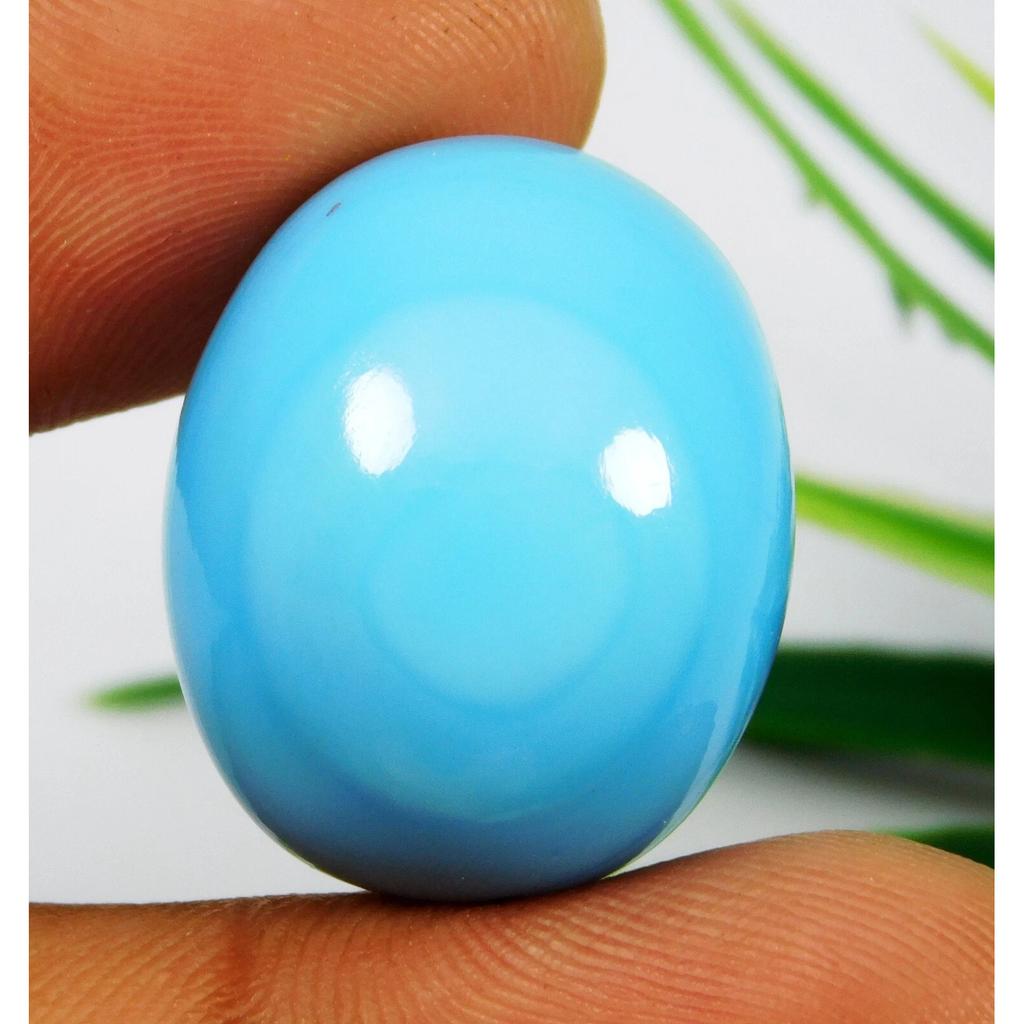 47.90 CT Natural Sleeping Beauty Turquoise Oval Cabochon Gemstone