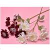 Fiori di peonia artificiale Bouquet di seta Piante finte per la decorazione domestica di nozze in porta
