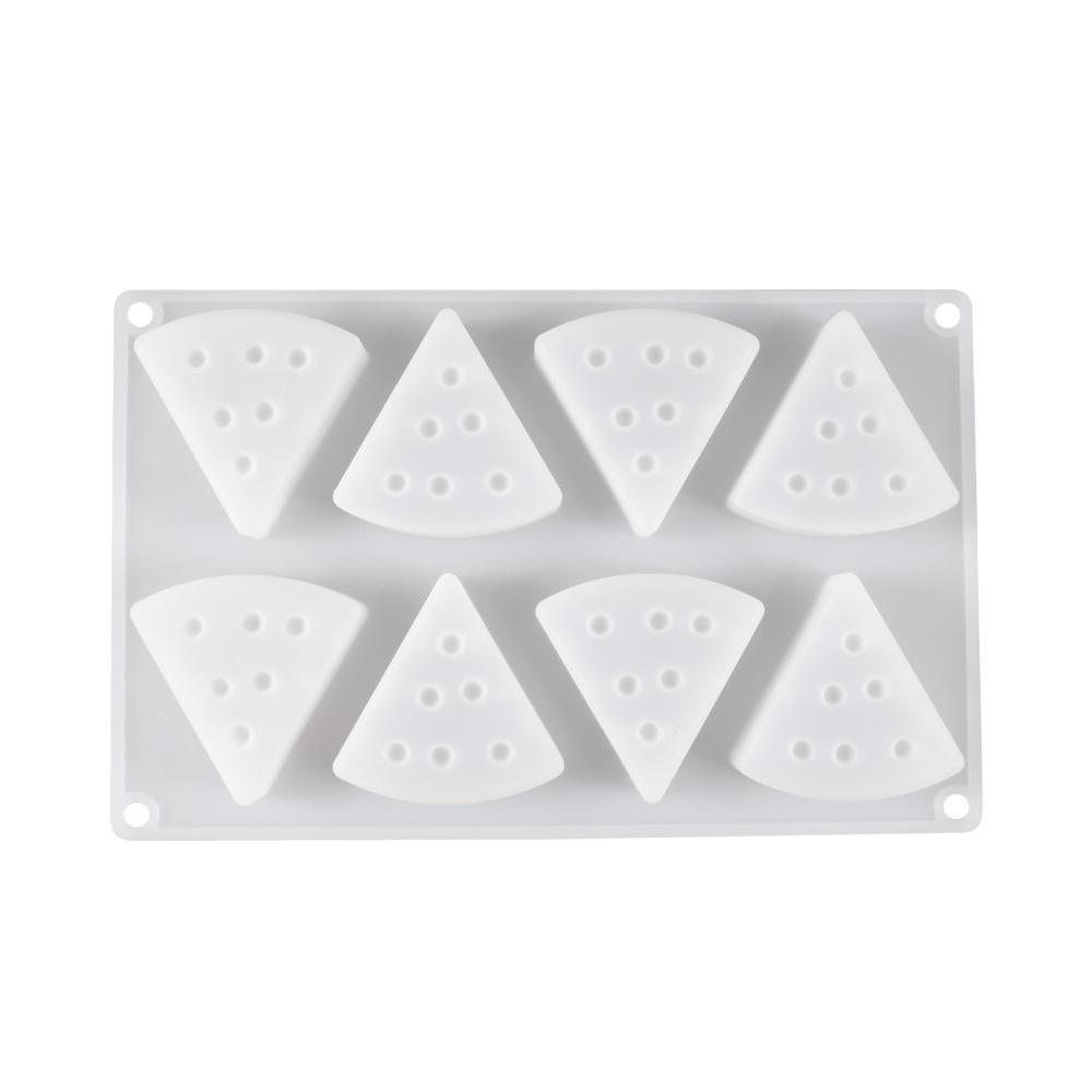 INTODIY 8 Consecutive Mousse Cake Cheese Silicone Mold Ocean Star Soap Aromatherapy Pendant Mold