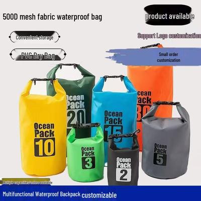 Borsa Impermeabile in PVC da Esterno per Rafting, Nuoto, Campeggio e Picnic