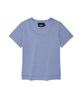 RETRIEVER CLUB Layered Stripe Crop Tee [Blue]