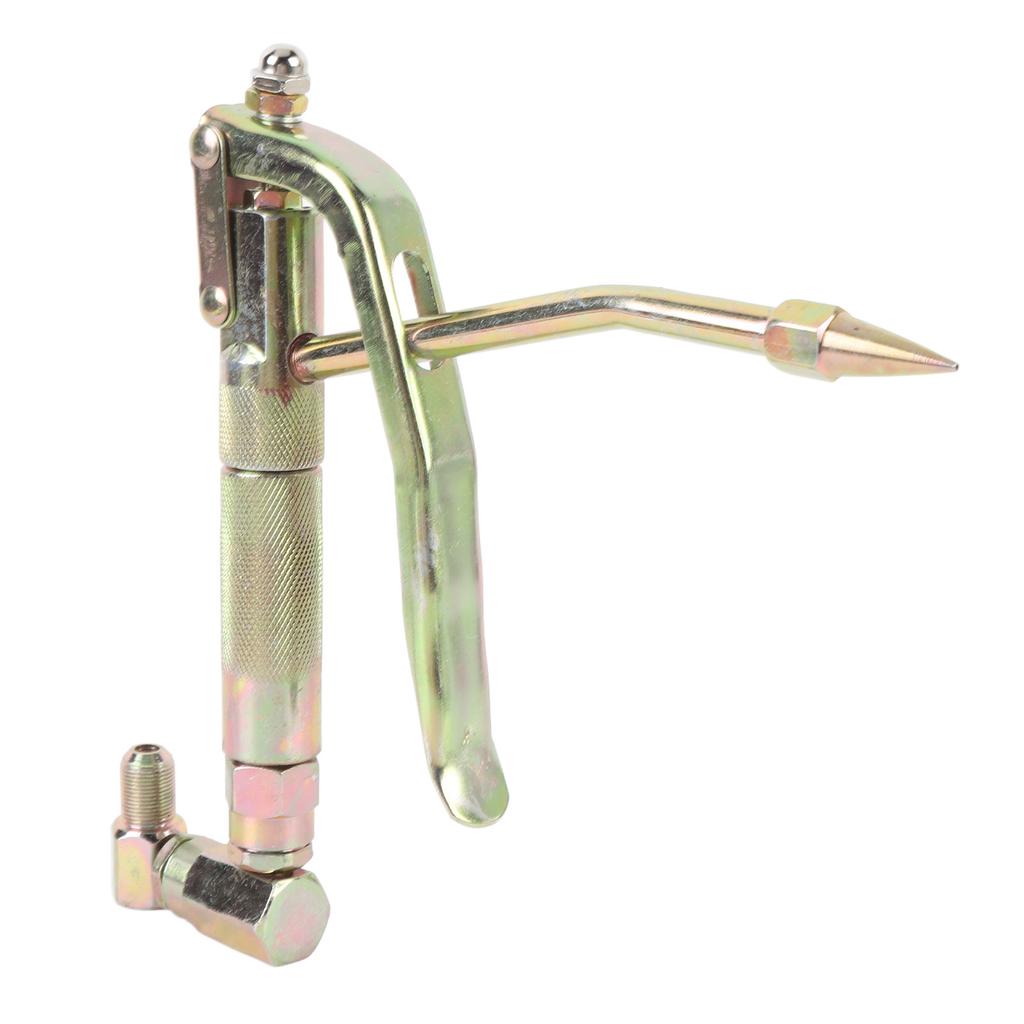 7PCS Grease Tool Nozzle Kit Strong Strength Metal Air Grease Tool Coupler with 230mm 400mm Hose for