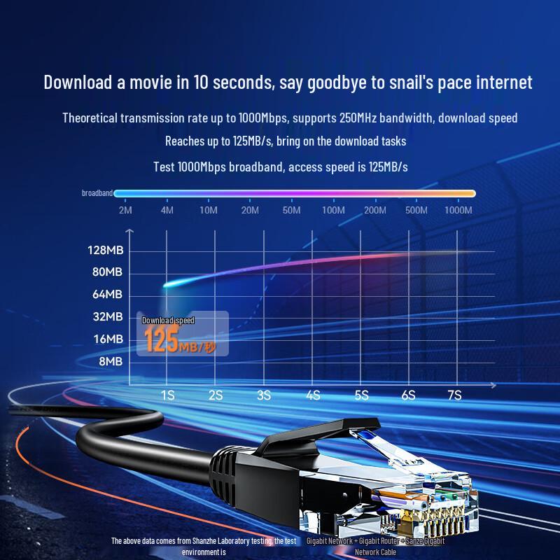 Shanze Cat6 Gigabit Ethernet Patch Cable