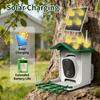 Premium Baiyi BD015 Solar Powered Smart Bird Feeder HD Full Color Wifi Camera Home Remote Monitor for Outdoor Pet Birds