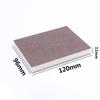 Polierschleifschwammblock 80-220 Körnung 96x120x11mm Schleifblock Nass Trocken Schleifschwamm Schleifpapierblöcke Grau/Blau