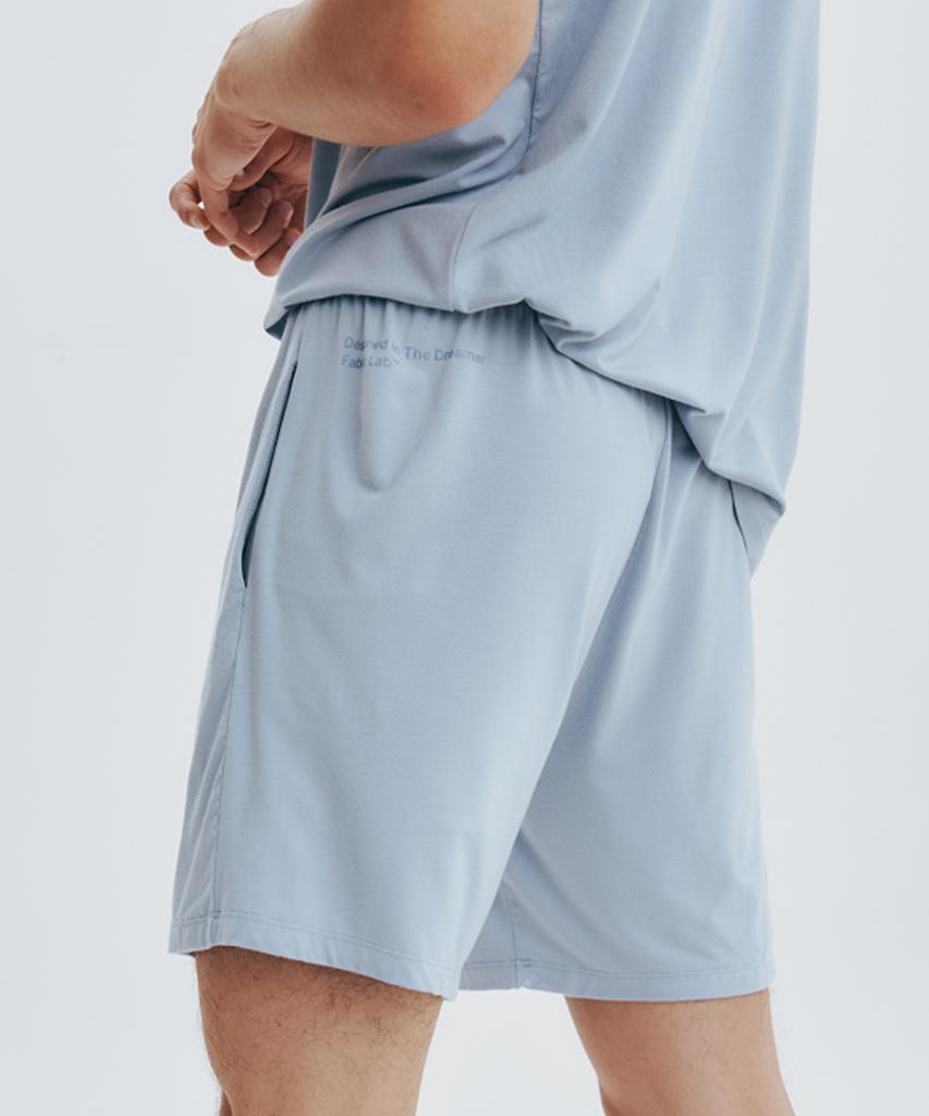 Deodeulimeo Cool Slime Shorts Cloud Blue