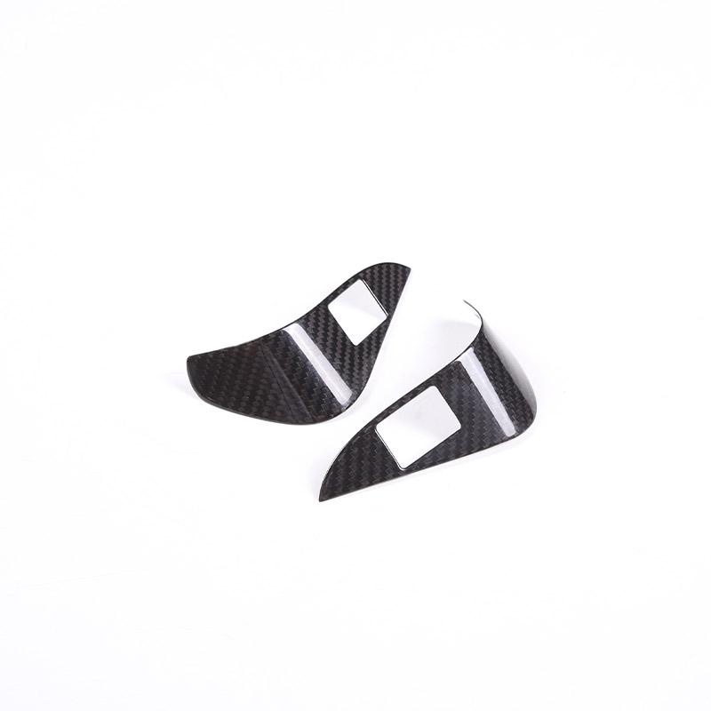 

Real Carbon Fiber Car Interior Trunk Switch Button Frame Decorative Sticker For Toyota GR Supra A90 2019-2025 Car Accessories
